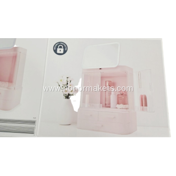 Cosmetic Storage box with Mirror